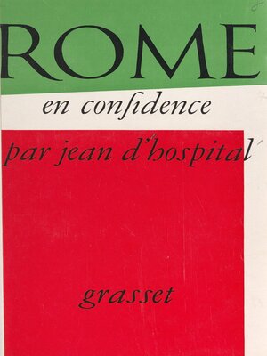 cover image of Rome en confidence